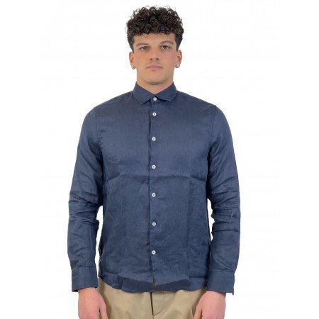 SEINSE CAMICIA NAVY CE985SS - Camicie - SEINSE
