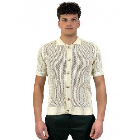 SEINSE CARDIGAN GESSO ME2984SS - Maglieria - SEINSE