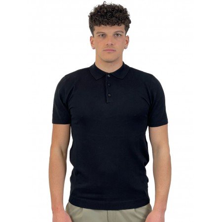 SEINSE POLO NERA ME2903SS - Maglieria - SEINSE