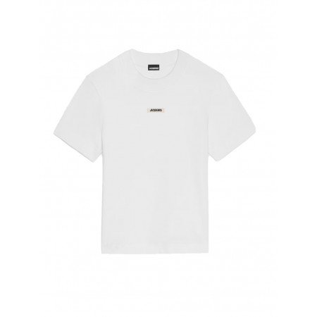 JACQUEMUS LE T-SHIRT GROS GRAIN WHITE - Maglieria - JACQUEMUS