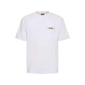 JACQUEMUS LE TSHIRT GROS GRAIN WHITE - Maglieria - JACQUEMUS