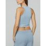 HINNOMINATE CROP TOP AZZURRO HMABW01625 - Maglieria - HINNOMINATE