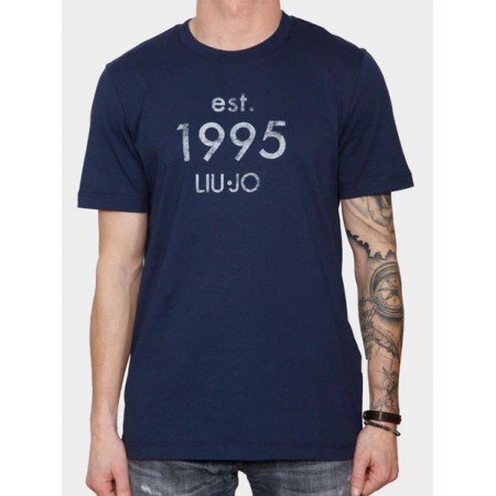 LIU JO T-SHIRT QA5125J4924 BLU - Maglieria - LIU JO