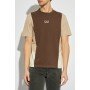 ARMANI T-SHIRT 7M000276 AF12874 CHOCOLATE BROWN - Maglieria - ARMANI