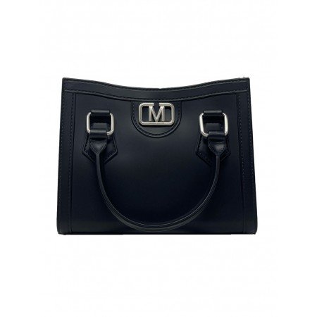 MARC ELLIS WOOD S25 BLACK/SATIN SILVER - Borse - MARC ELLIS
