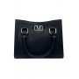 MARC ELLIS WOOD S25 BLACK/SATIN SILVER - Borse - MARC ELLIS