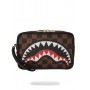 SPRAYGROUND POCHETTE PEEKING CHARACTER CHECK TOILETRY - BORSA - sprayground
