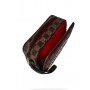 SPRAYGROUND POCHETTE PEEKING CHARACTER CHECK TOILETRY - BORSA - sprayground