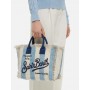 MC2 SAINT BARTH BORSA IN CANVAS COL0001 / 03300H azzurro - Borse - MC2 SAINT BARTH