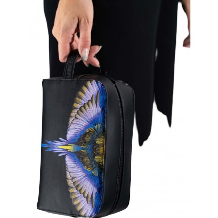 COUNTY OF MILAN BEAUTY COMAF250151UNICA0843 NERO/BLUE - Borse - COUNTY OF MILAN