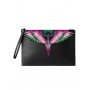 COUNTY OF MILAN POCHETTE COMAF250134UNICA0842 NERO/PINK - Borse - COUNTY OF MILAN