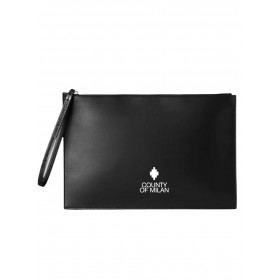 COUNTY OF MILAN POCHETTE COMAF250132UNICA0013 NERO/BIANCO - Borse - COUNTY OF MILAN