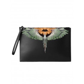 COUNTY OF MILAN POCHETTE COMAF250136UNICA0844 NERO/GREEN - Borse - COUNTY OF MILAN