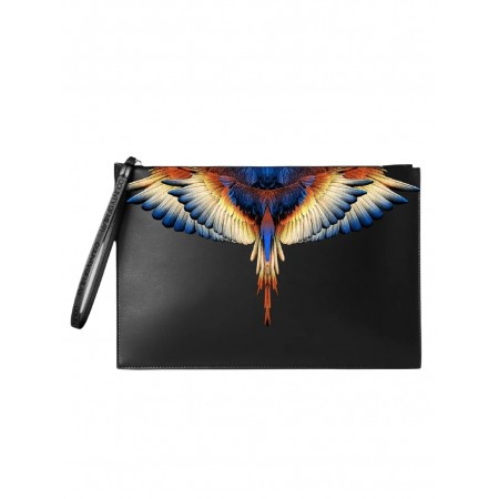 COUNTY OF MILAN POCHETTE COMAF250133UNICA0841 NERO/YELLOW - Borse - COUNTY OF MILAN