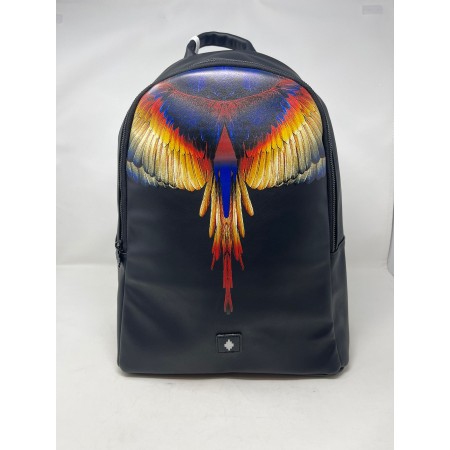 COUNTY OF MILAN ZAINO COMAF250113UNICA0841 NERO/YELLOW - Zaini - COUNTY OF MILAN