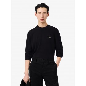 LACOSTE PULLOVER AH0128 00 031 NERO - PULLOVER - LACOSTE