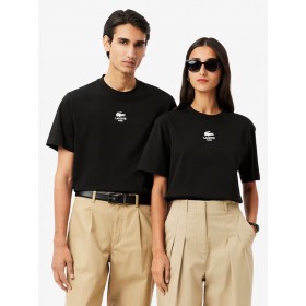 LACOSTE T-SHIRT TH2739 00 031 NERA - abbigliamento - LACOSTE