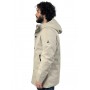 HESKIMO LONG PARKA RUBBER TOUCH IMBOTTITO HE9440016 BEIGE - GIUBBINO - heskimo