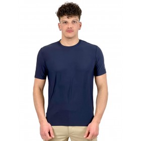 HESKIMO T-SHIRT OXFORD HE841005 BLUE - Maglieria - HèSKIMO