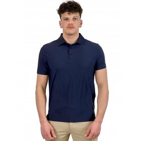 HESKIMO POLO OXFORD HE841001 BLUE - Maglieria - HèSKIMO