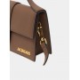 JACQUEMUS LE GRAND BAMBINO NABUK DARK BROWN - Borse - JACQUEMUS