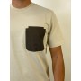 YES LONDON T-SHIRT BEIGE XM4223 - Maglieria - YES LONDON