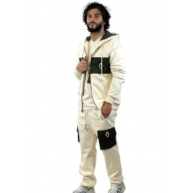 YES LONDON PANTATUTA BEIGE XP3309 - Pantaloni - YES LONDON