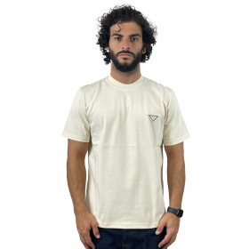 YES LONDON T-SHIRT BEIGE XM4211 - Maglieria - YES LONDON