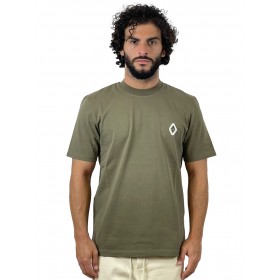 YES LONDON T-SHIRT VERDE XM4218 - Maglieria - YES LONDON