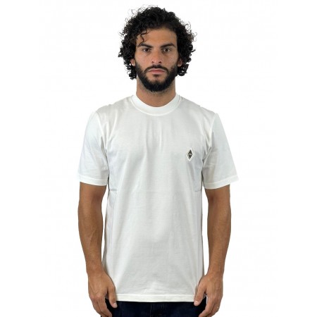 YES LONDON T-SHIRT BIANCA XM4218 - Maglieria - YES LONDON