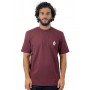 YES LONDON T-SHIRT BORDEAUX XM4218 - Maglieria - YES LONDON