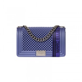 MARC ELLIS FLAT M BALL 25 PURPLE/SATIN SILVER - Borse - MARC ELLIS