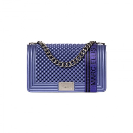 MARC ELLIS FLAT M BALL 25 PURPLE/SATIN SILVER - Borse - MARC ELLIS