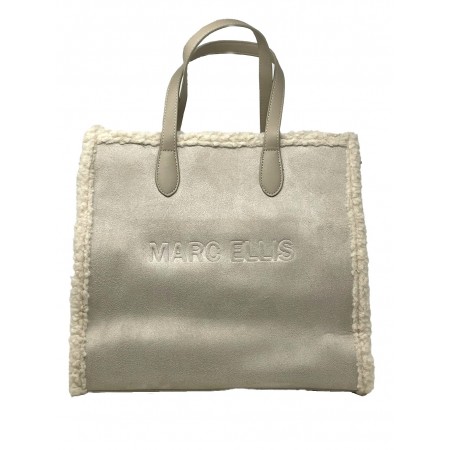 MARC ELLIS BUBY SUEDE L TAUPE - Borse - MARC ELLIS