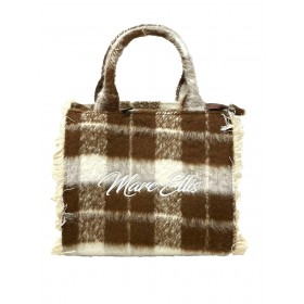 MARC ELLIS BUBY CHECK S COCOA - Borse - MARC ELLIS