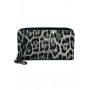MARC ELLIS JULIA LEO WALLET BLACK/LEO - Portafogli - MARC ELLIS