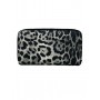MARC ELLIS JULIA LEO WALLET BLACK/LEO - Portafogli - MARC ELLIS