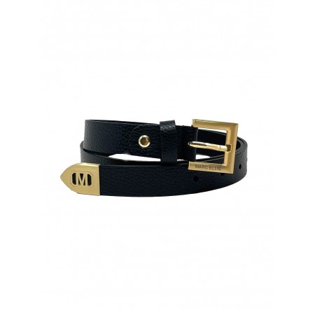 MARC ELLIS ME BELT-161 DO BLACK/GOLD - Accessori abbigliamento - MARC ELLIS