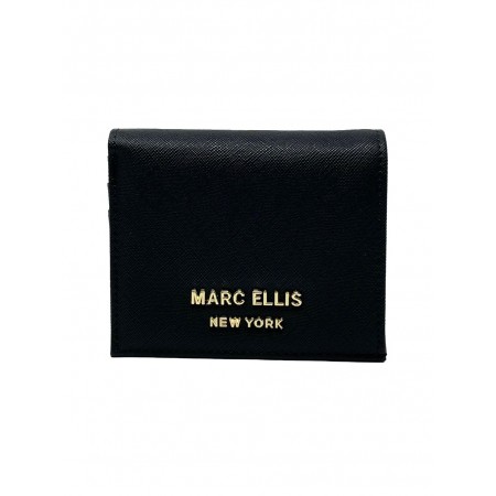 MARC ELLIS MINTY WALLET BLACK/GOLD - Portafogli - MARC ELLIS