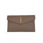 SAINT LAURENT POCHETTE UPTOWN GRAIN DE POUDRE EMBOSSED LEATHER - Accessori - SAINT LAURENT