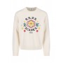 CASABLANCA EMBLEM MERINO KNIT CREW NECK MAGLIONE - abbigliamento - CASABLANCA