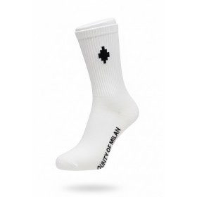 COUNTY OF MILAN BY MARCELO BURLON CALZINO COMAS260491 BIANCO - Accessori - COUNTY OF MILAN