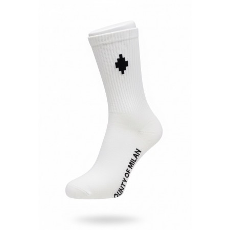 COUNTY OF MILAN BY MARCELO BURLON CALZINO COMAS260491 BIANCO - Accessori - COUNTY OF MILAN