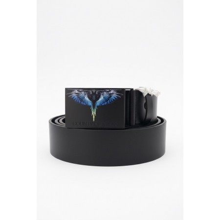 COUNTY OF MILAN BY MARCELO BURLON CINTURA COMAS260505 BLACK/BLUE - Accessori - COUNTY OF MILAN