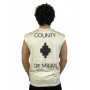 COUNTY OF MILAN BY MARCELO BURLON CANOTTA S6CMMATH098 COCONUT - abbigliamento - COUNTY OF MILAN