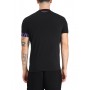 DSQUARED T-SHIRT D9M3S5980 NERO/VIOLA - Intimo - DSQUARED