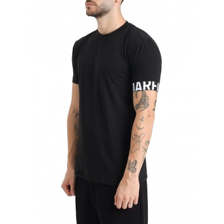 DSQUARED T-SHIRT D9M3S5980 NERO/BIANCO - Intimo - DSQUARED