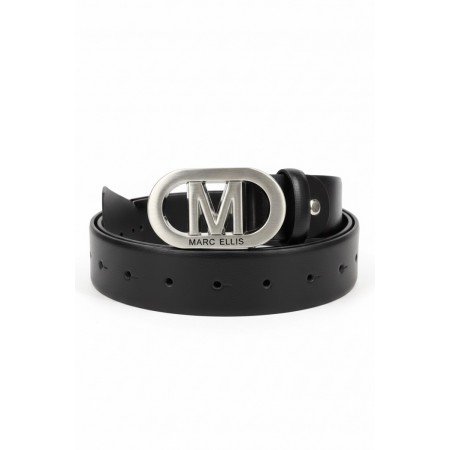 MARC ELLIS ME BELT 175 BX BLACK/SILVER - Accessori - MARC ELLIS